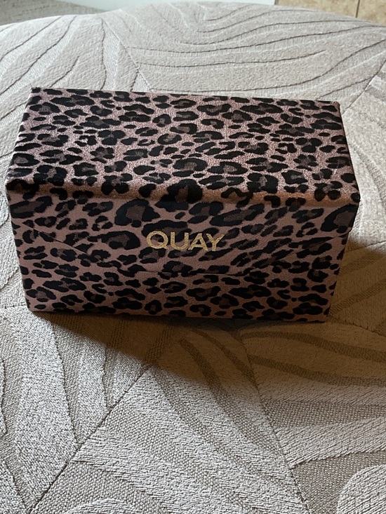 Quay Australia Accessories - Charlotte Tilbury Black Velvet Travel Makeup Case with Leopard Trim
